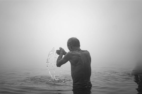 Bathe after attending funeral